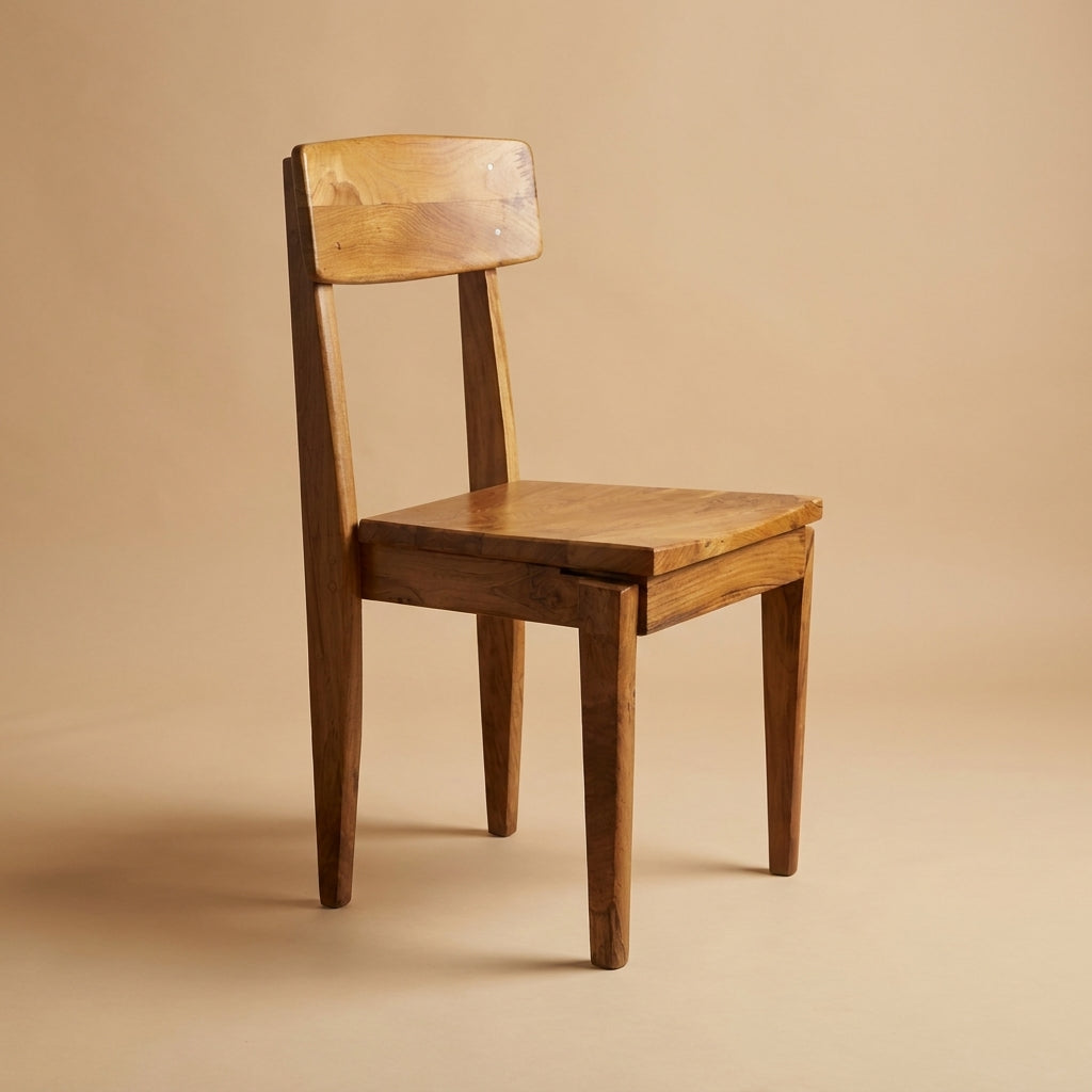 Bandish Handmade Solid Wood Chair