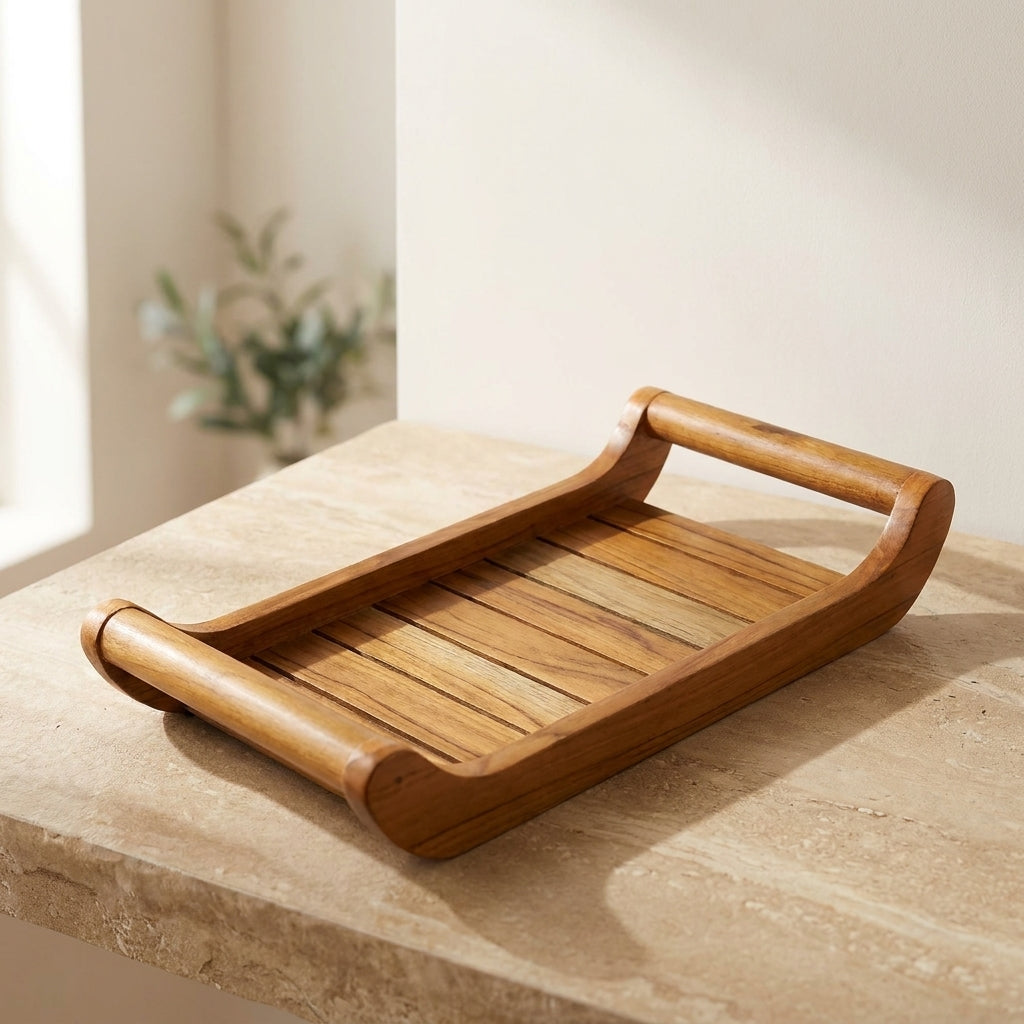 Wonder Teak Wood Tray