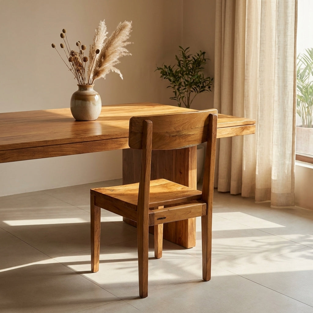 Bandish Handmade Solid Wood Chair