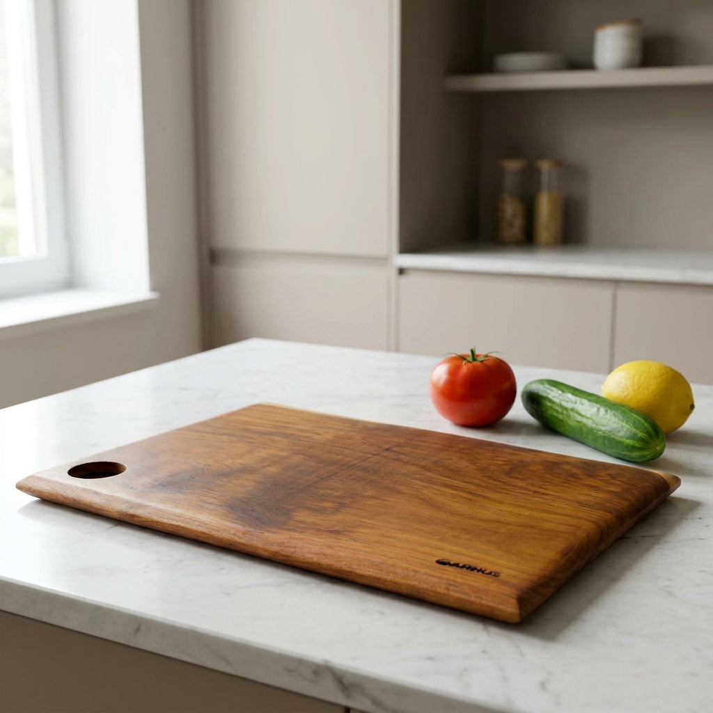 Organic Teak Wood Chopping Board