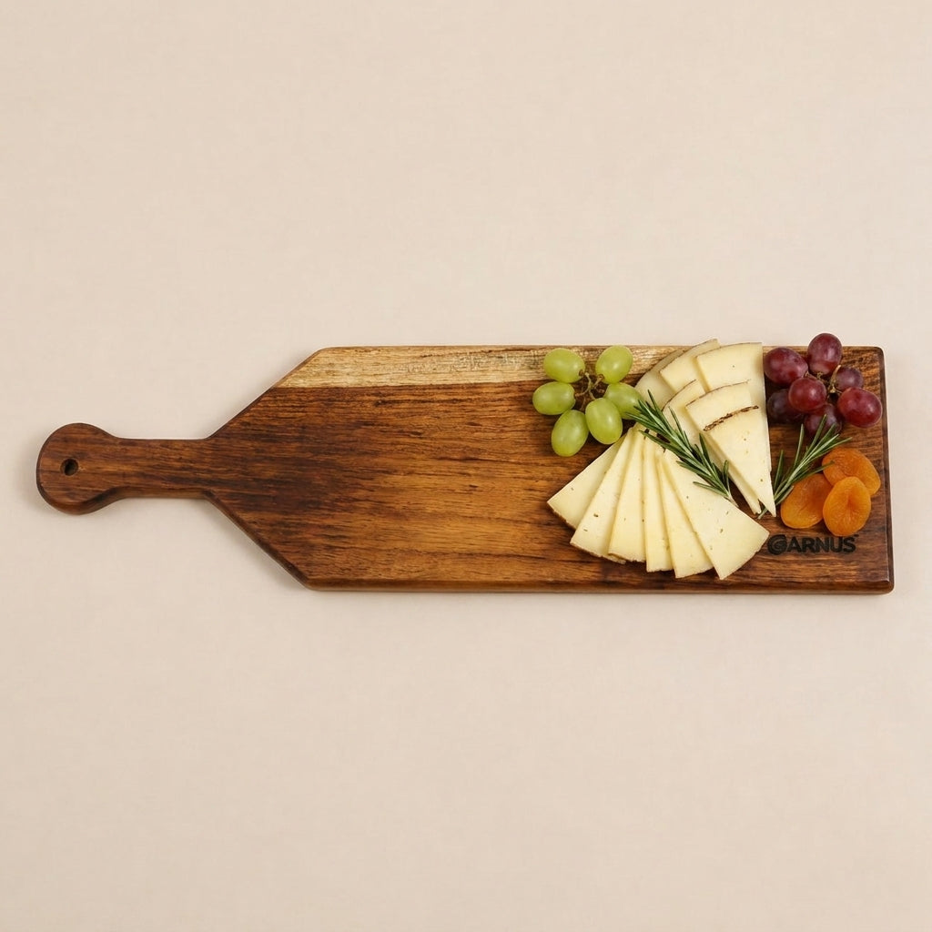 Serving cum Charcuterie Board with Handle