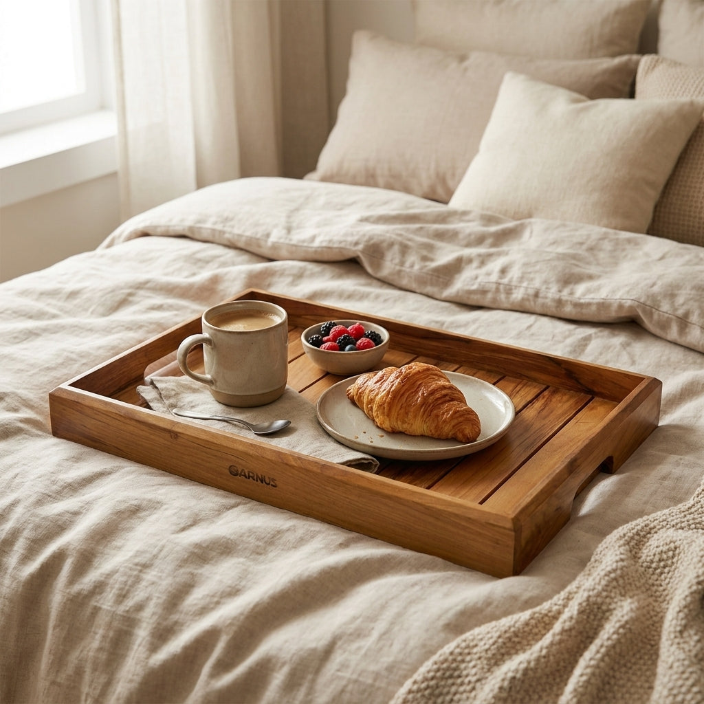 Era Teak Wood Serving Tray