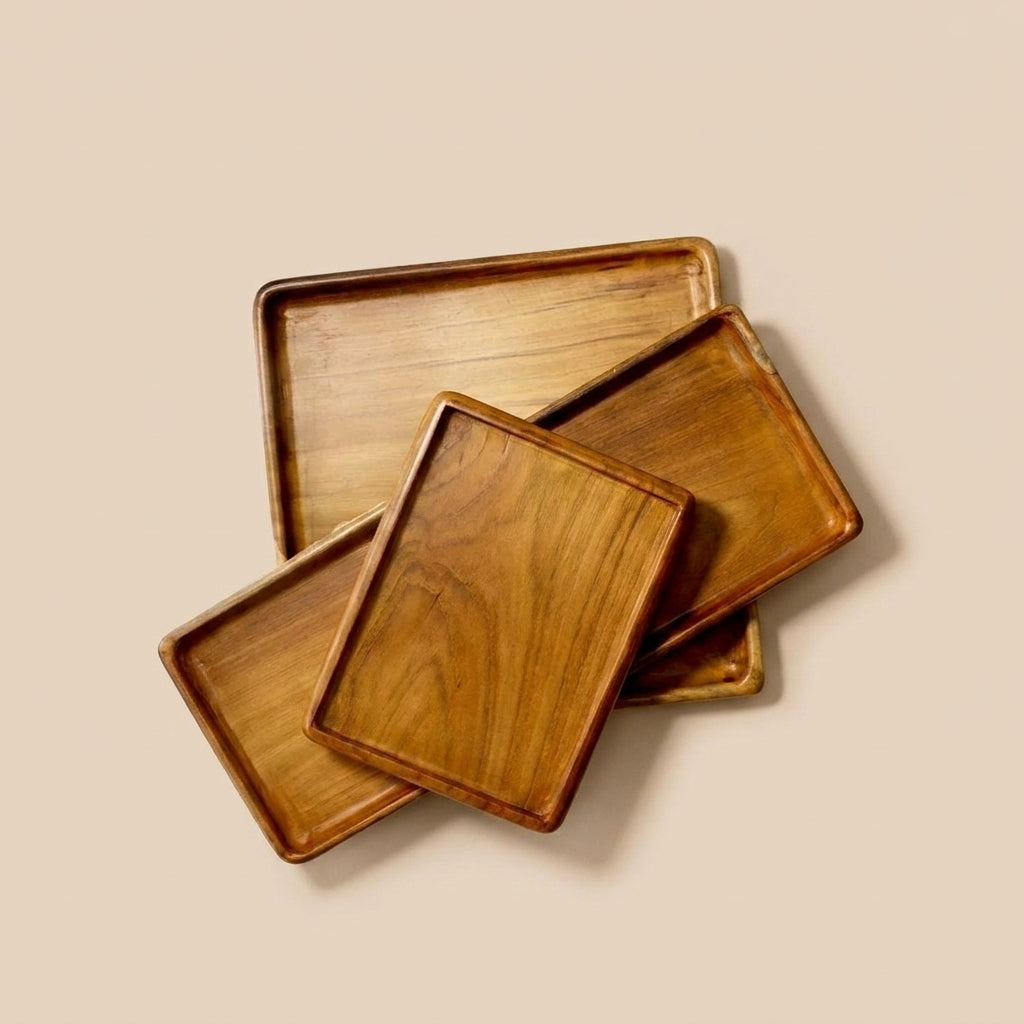 Teak Wood Tray