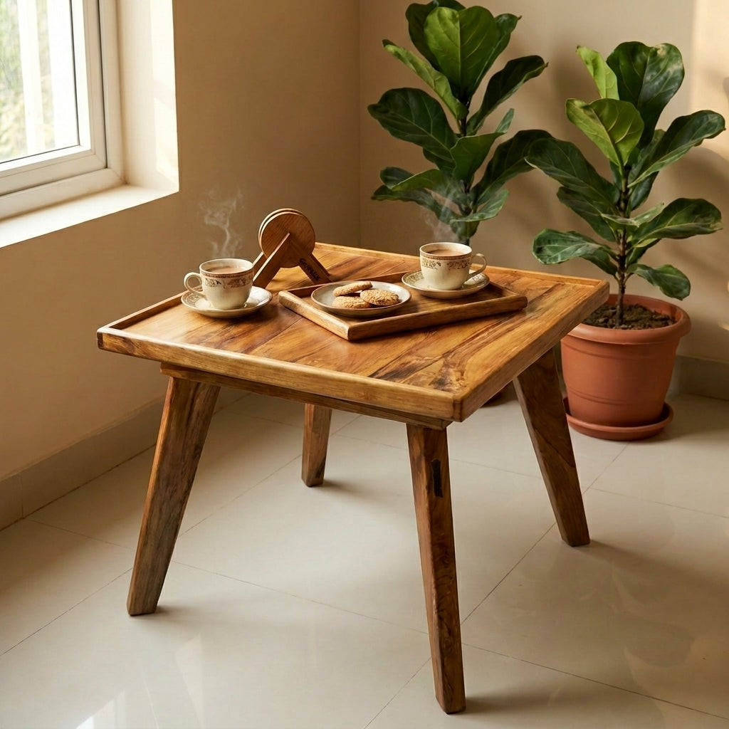 Wooden Coffee Table - Square