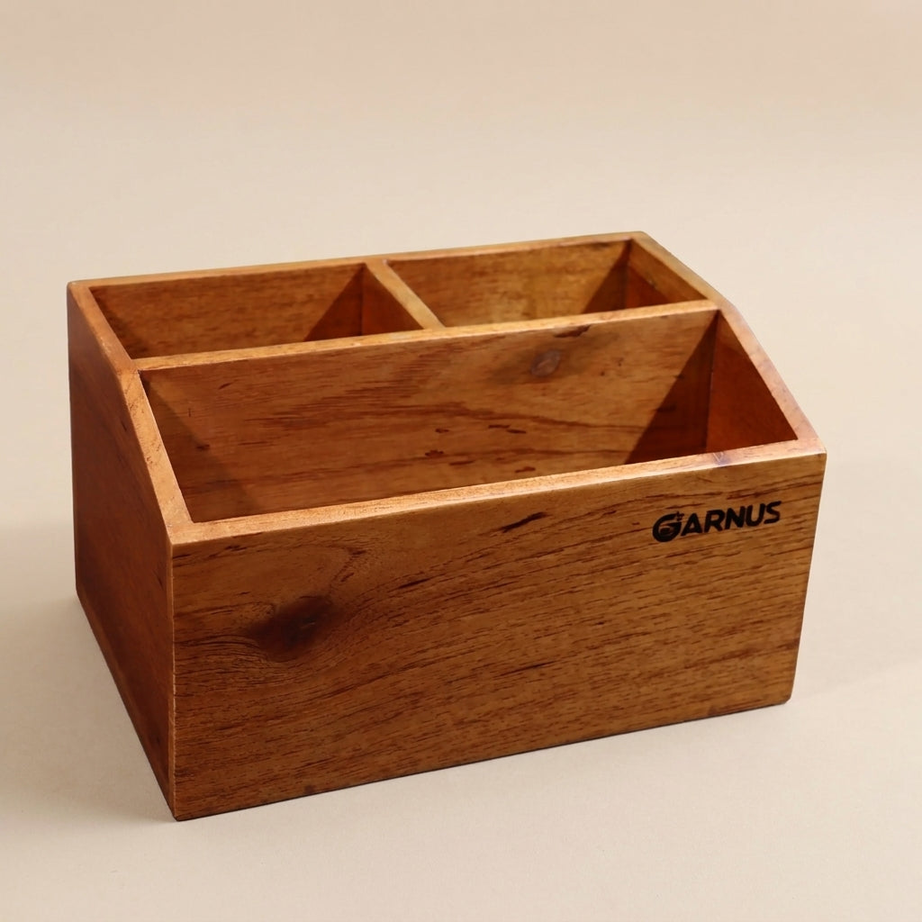 Mahogany Desk Organizer