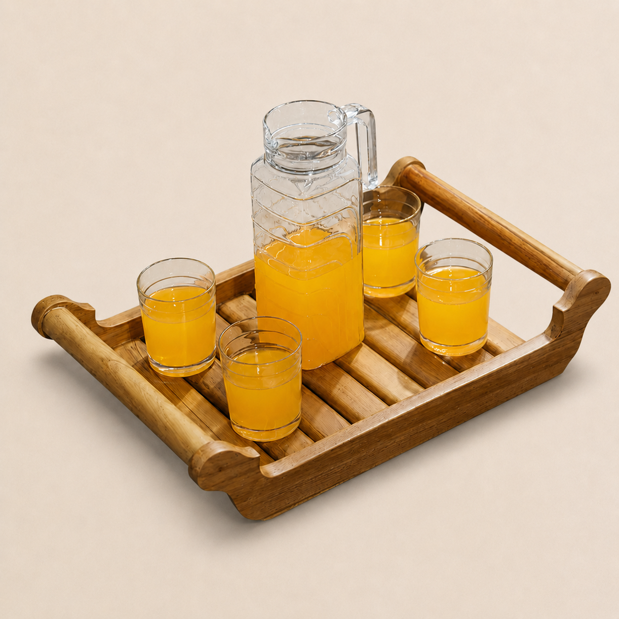Classic Teak Wood Tray