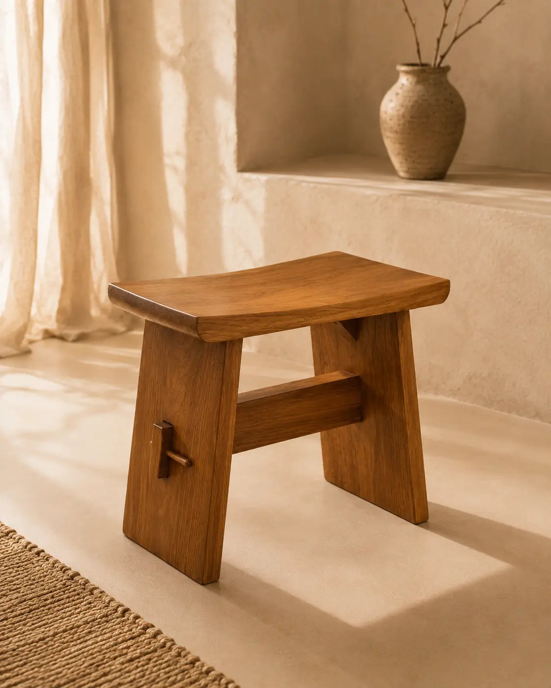Classic Teak Wood Bench
