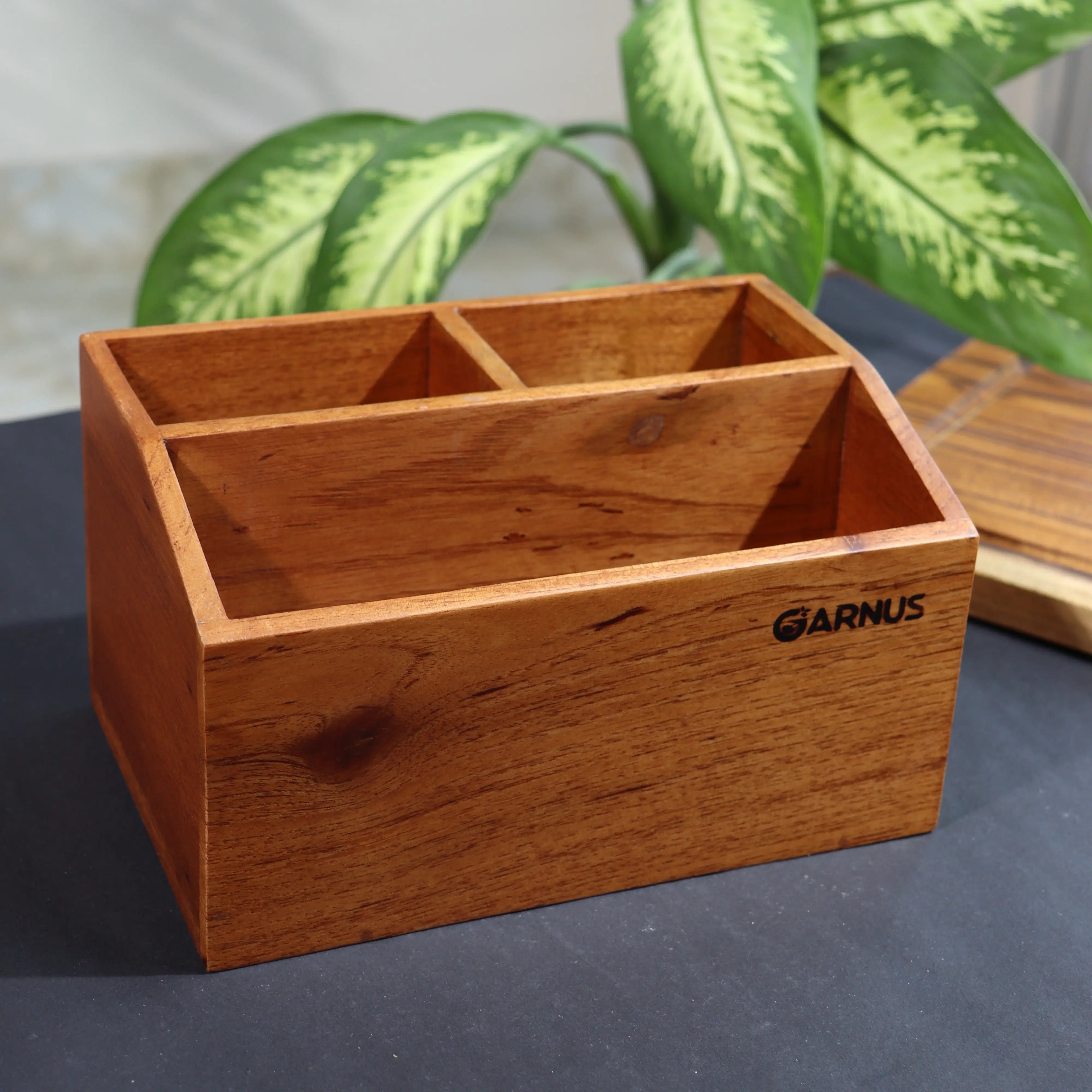 Mahogany Desk Organizer