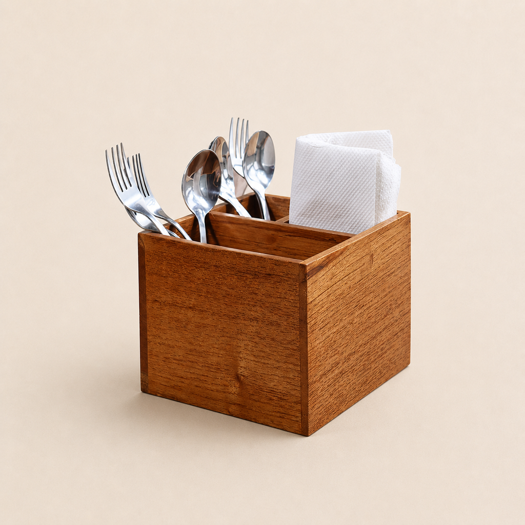 Mahogany Desk Organizer