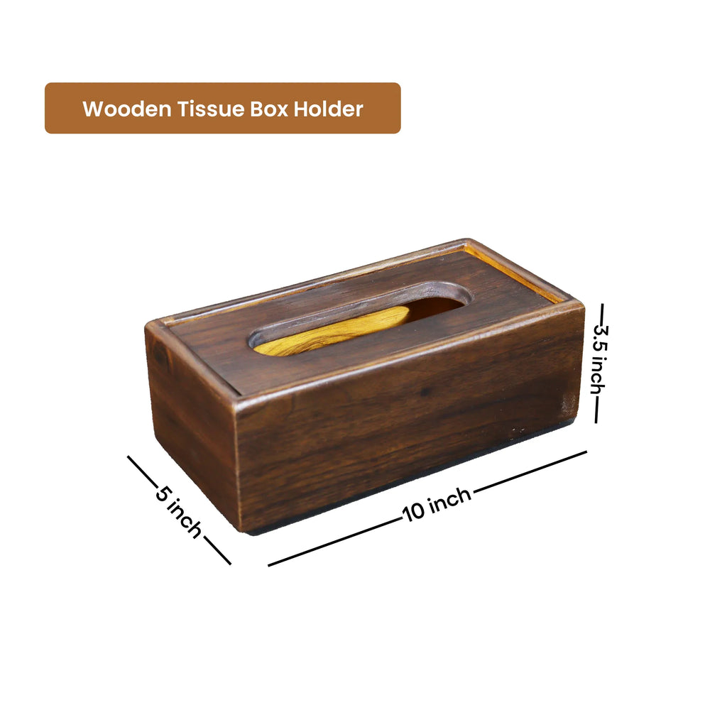 Wooden Tissue Box holder