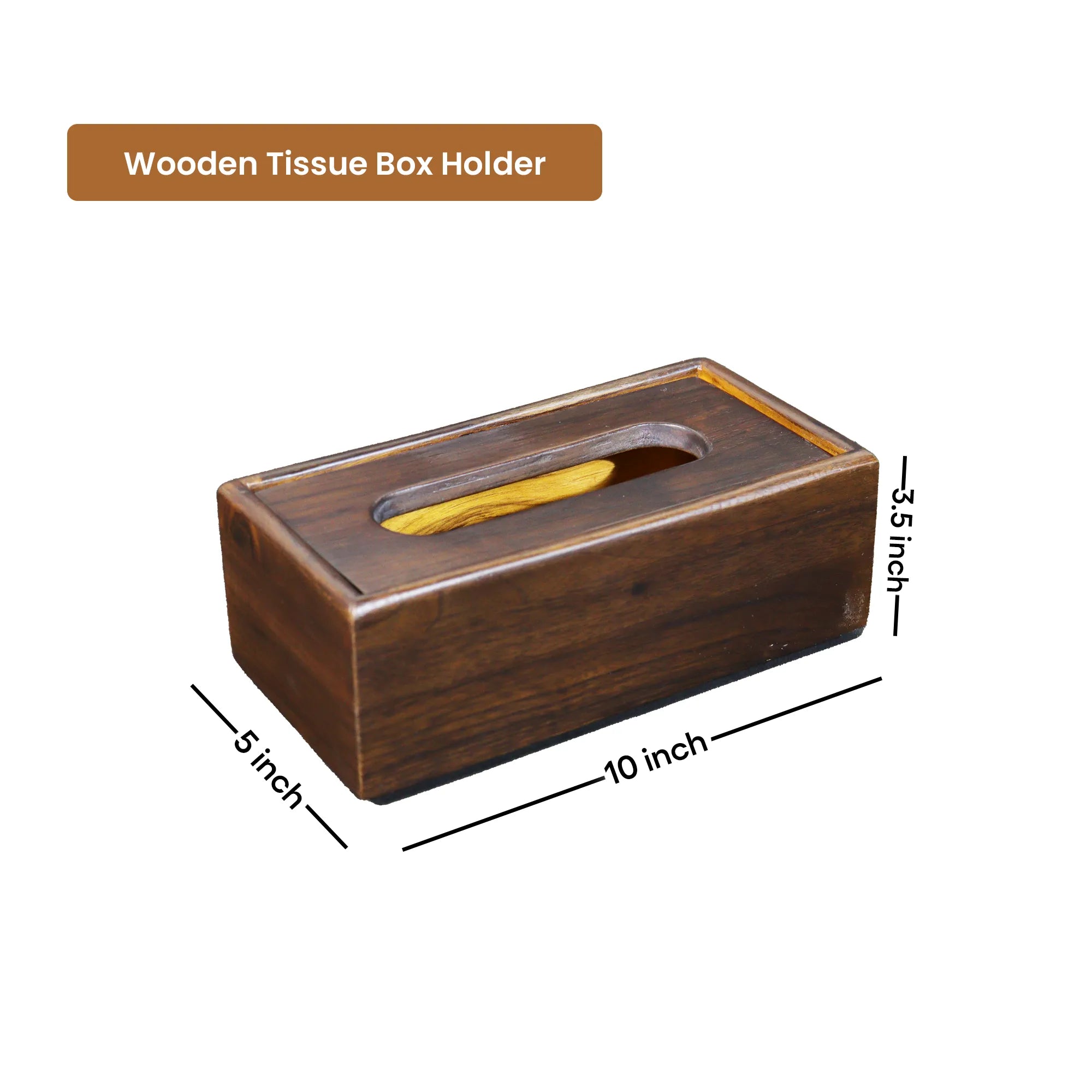 Wooden Tissue Box holder