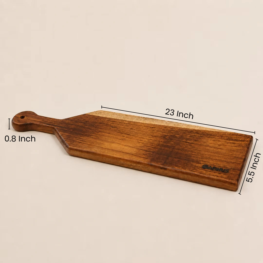 Serving cum Charcuterie Board with Handle