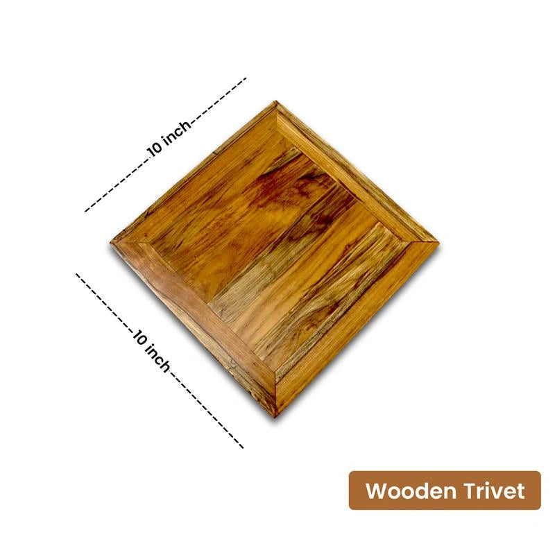 Wooden Teak Wood Trivet