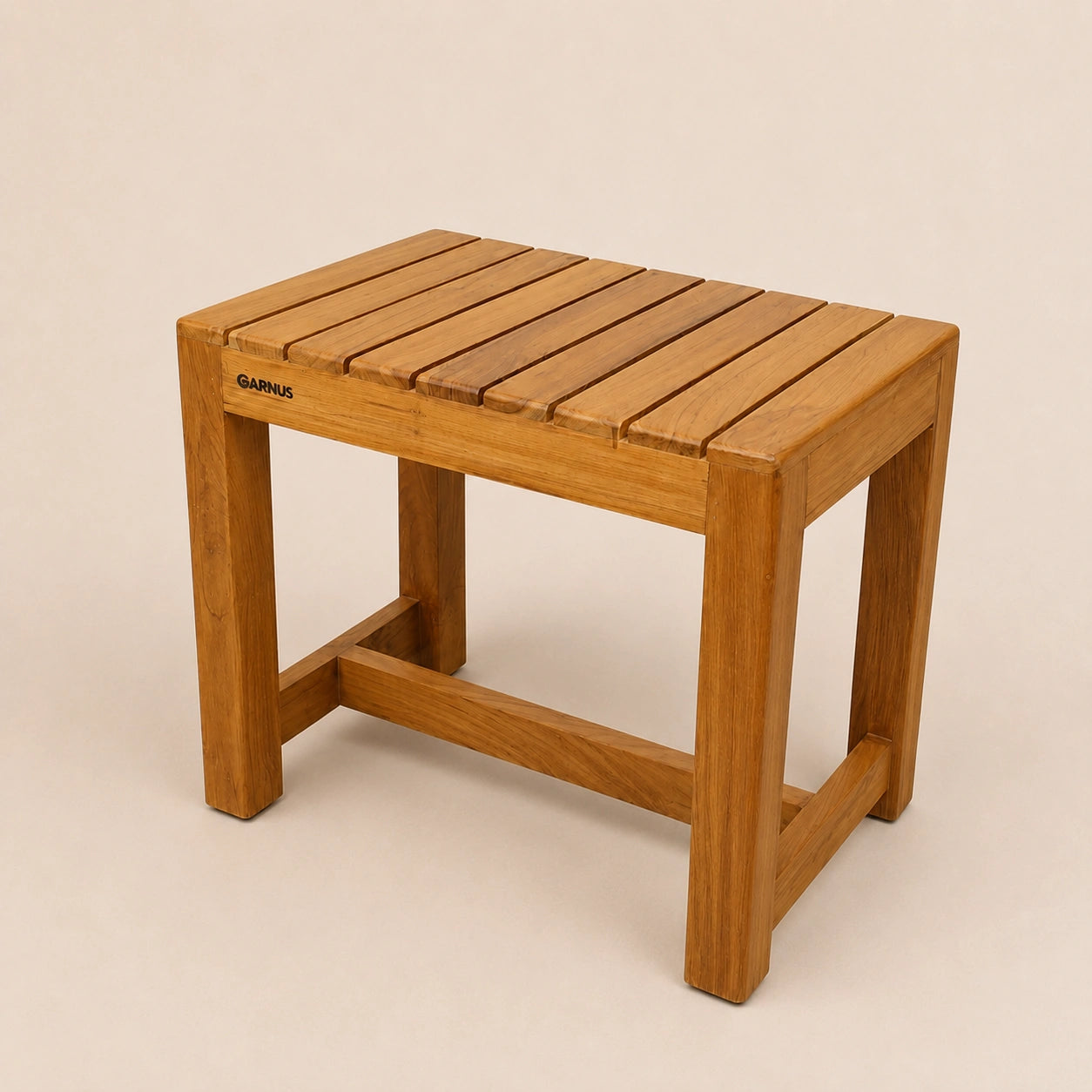 Solid Teak Wood Stool
