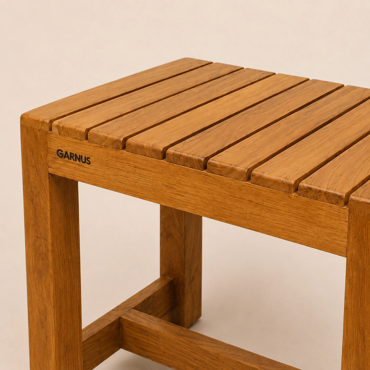 Solid Teak Wood Stool