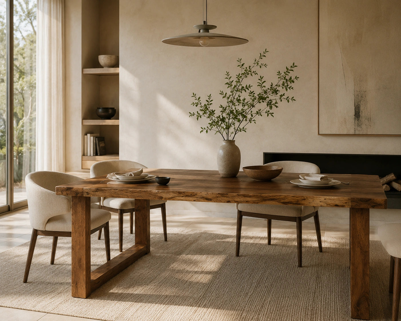 Solid Teak Wood Table