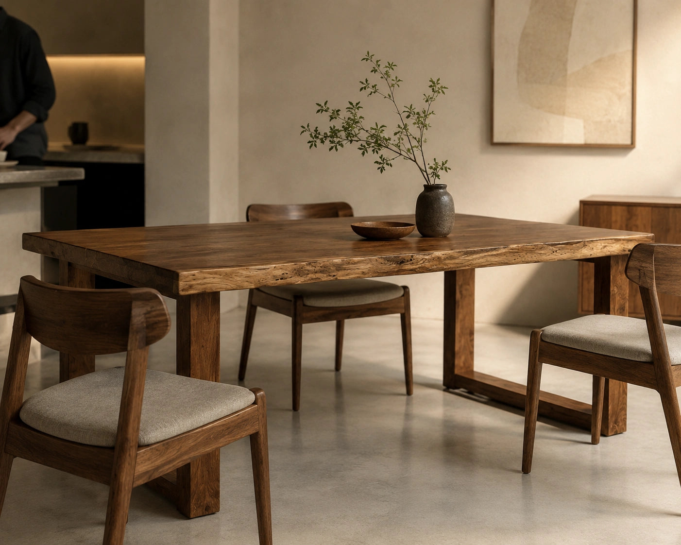 Solid Teak Wood Table