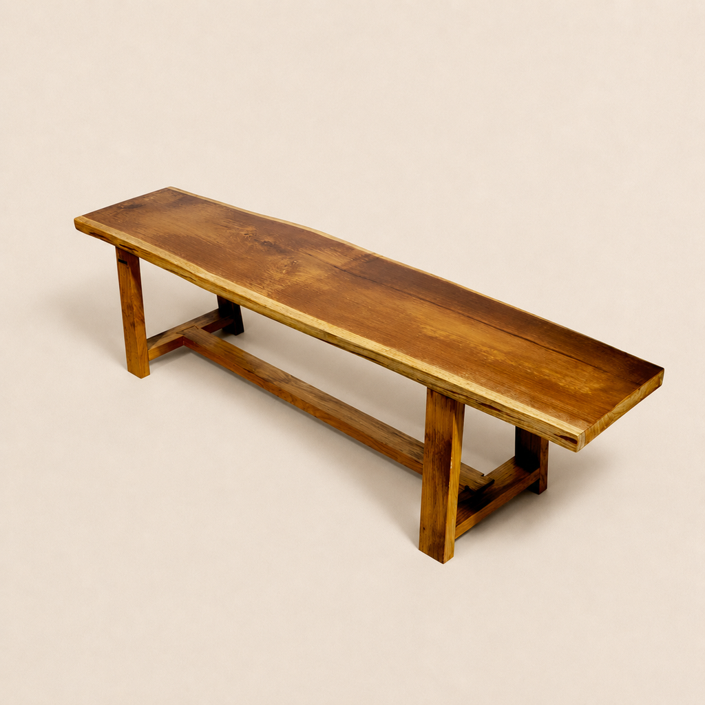 Tarana Solid Wood Long  Bench – 4 Seater