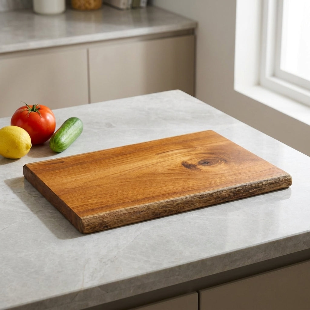 Natural Teak Wood Chopping Board