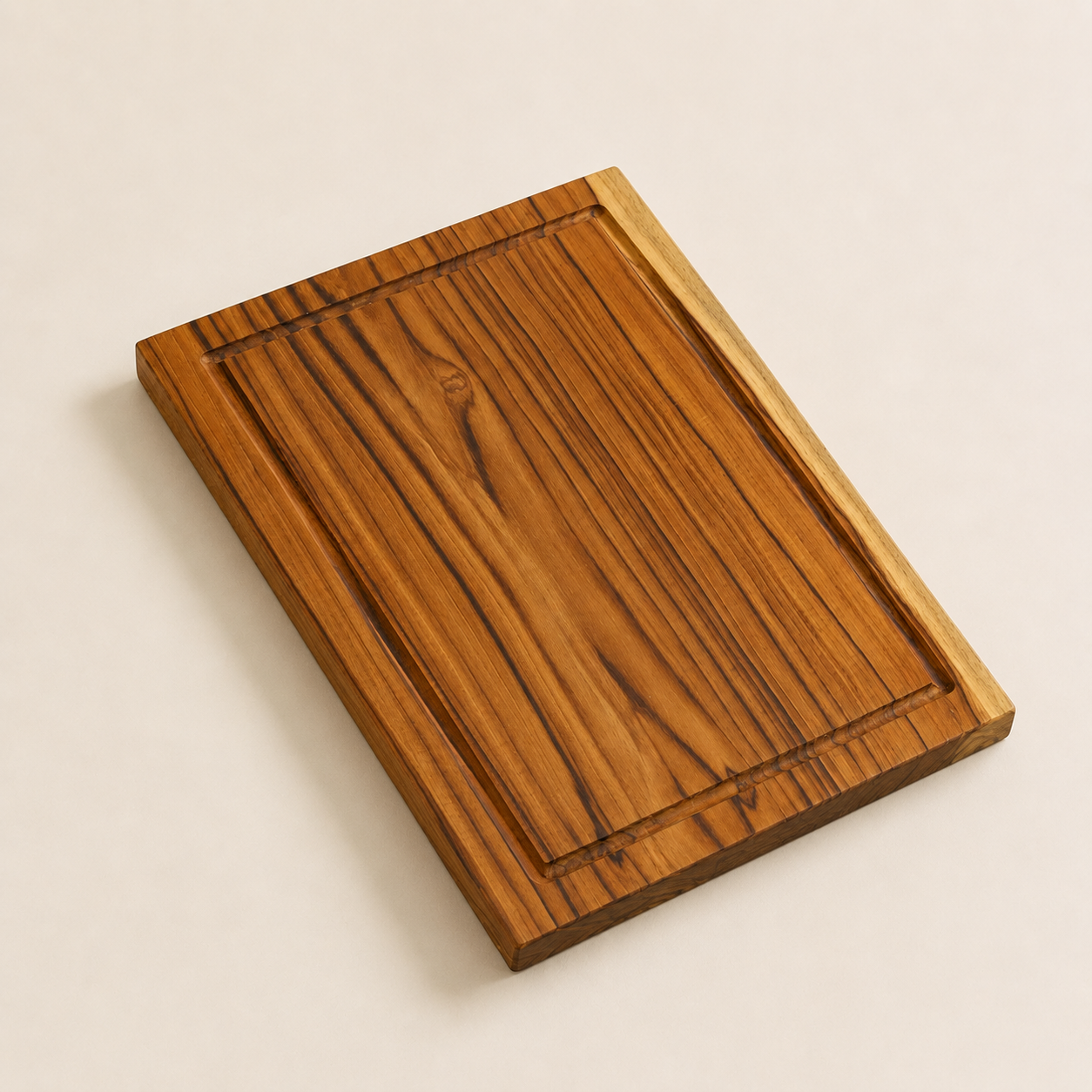 Trends Teak Wood Chopping Board with Groove