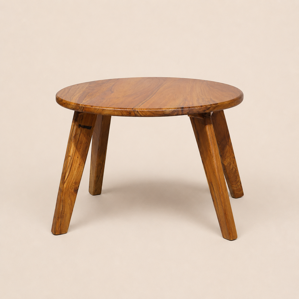 Wooden Coffee Table - Round