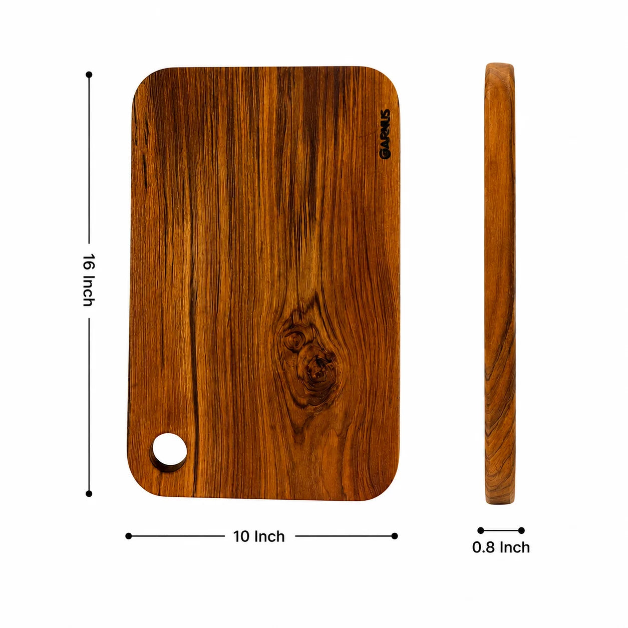 Teak Wood Rectangular Cutting Board