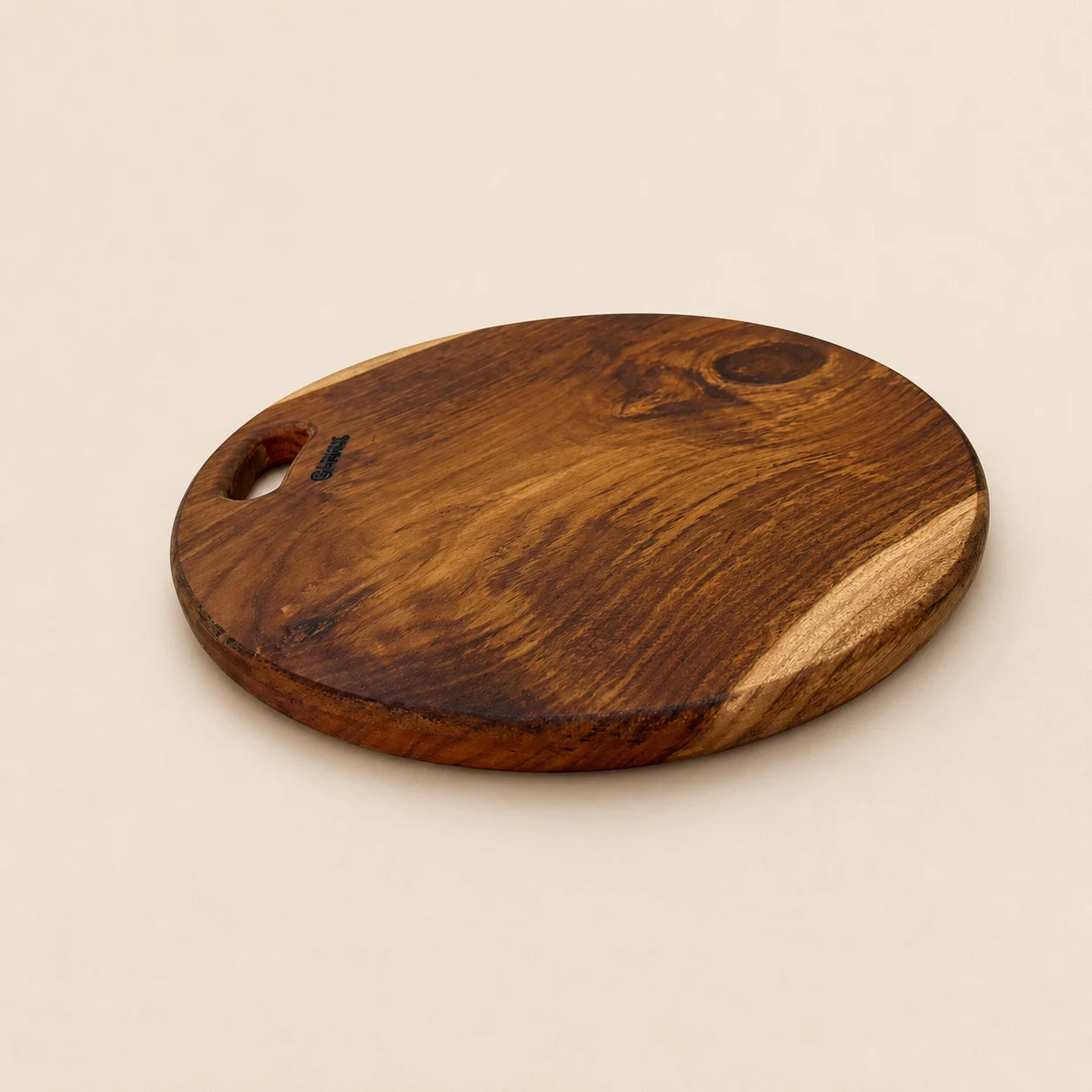Round Teak Wood Chopping Board