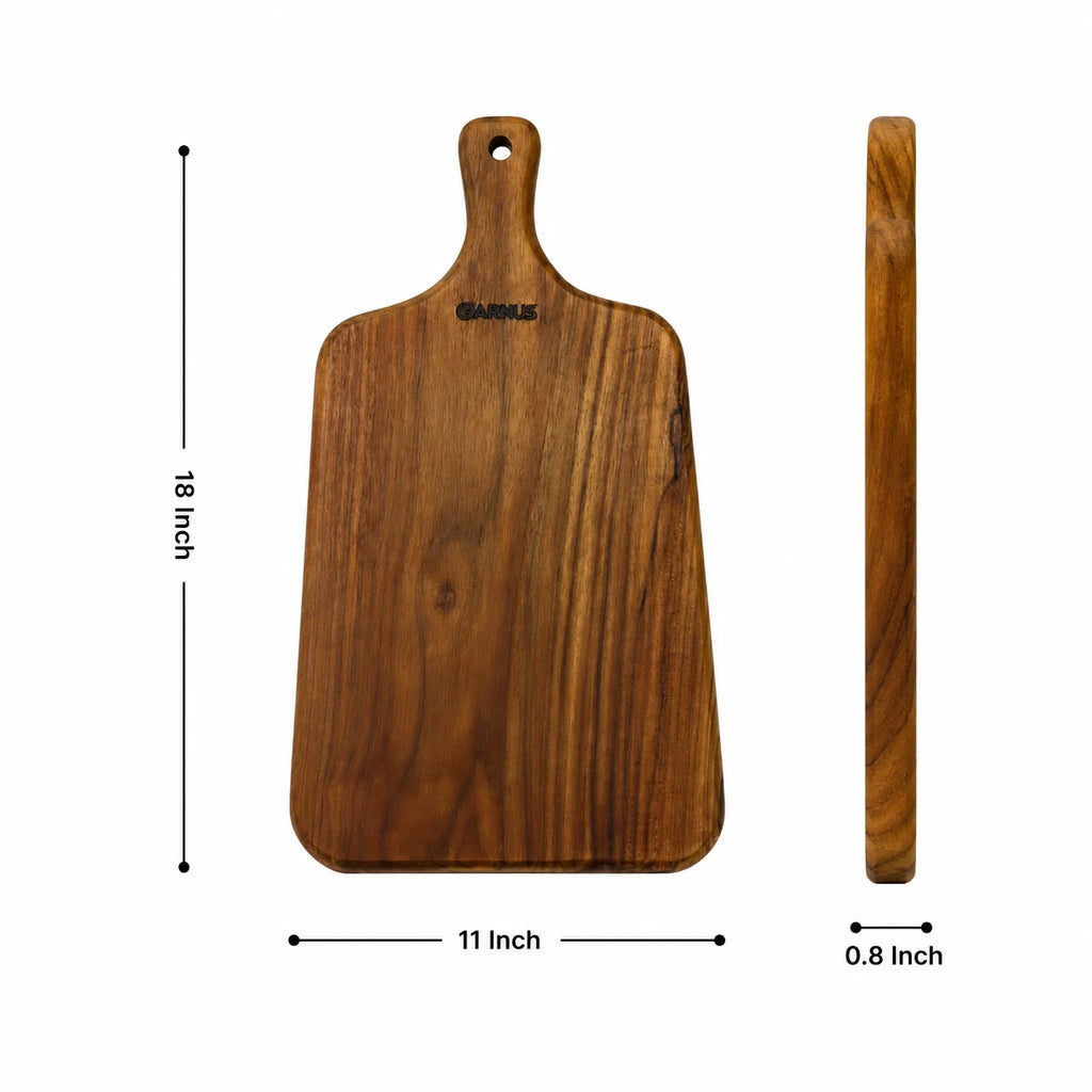 Teak Wood Chopping Board with Handle